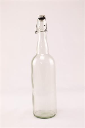 Flaske med patentpropp, 0,75 liter, 1 stk